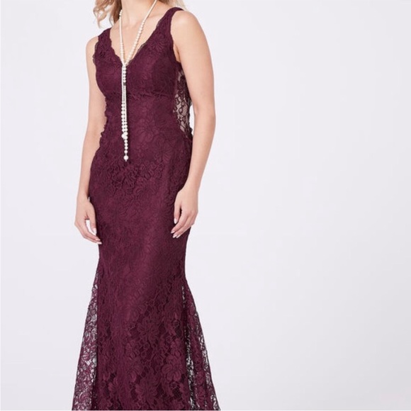 Mermaid style evening gown from Melanie Lynn - Picture 11 of 11